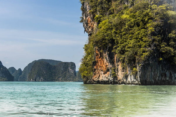 Phang Nga and the beauty of its islets thThailand
