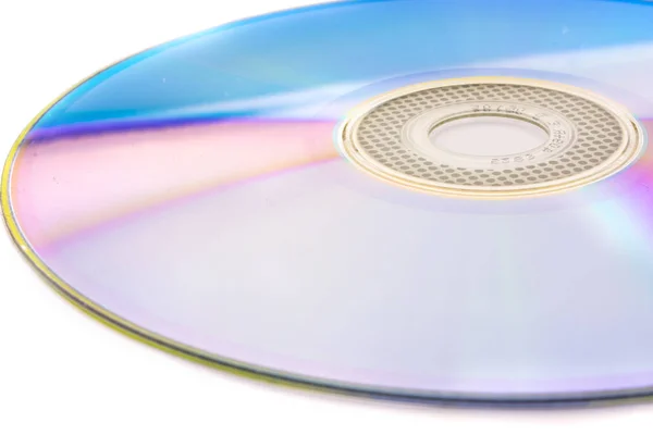 Cd dvd isoliert auf weiß — Stockfoto