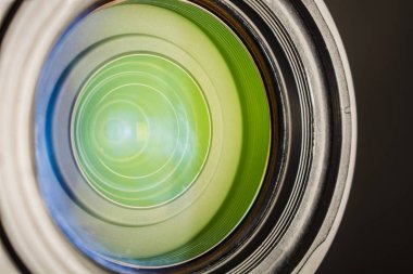 arka plan parlama objektif lens