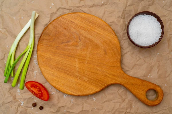 Cutting Board Ingredients Cooking — Stock Photo, Image