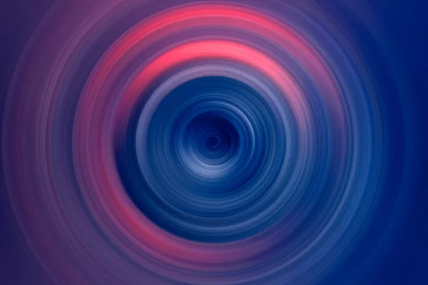 五颜六色的旋转圈径向运动模糊的抽象背景. — 图库照片
