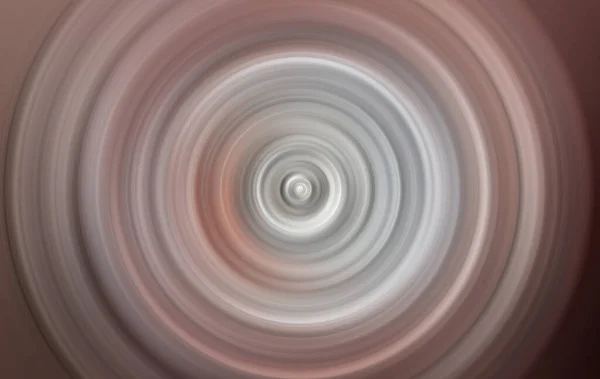 Tunnelform Einfaches Design Runde Kreise Verschiedenen Farben Digitale Illustration Von — Stockfoto