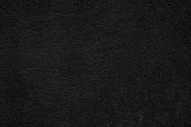 Soyut siyah arkaplan. Siyah sıva dokusu. Koyu sert yüzey.