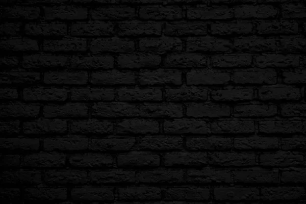 Abstract Black Background Black Bricks Texture Dark Rough Wall Surface — Stock Photo, Image