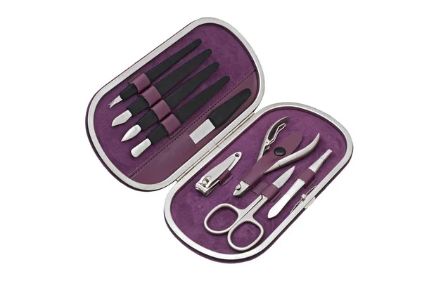Stylish Manicure Tools Kit — Stock Photo, Image