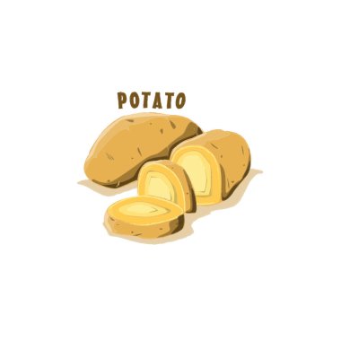 Logo simge patates çiftliği
