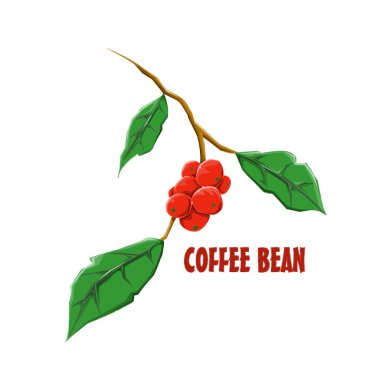 logo simge tasarım kahve çekirdeği çiftlik