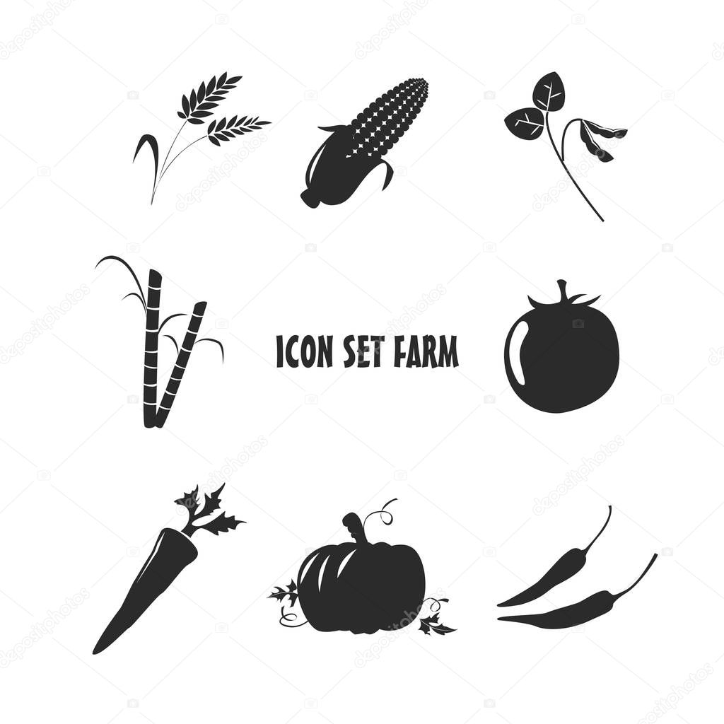 Icon Set Farm design