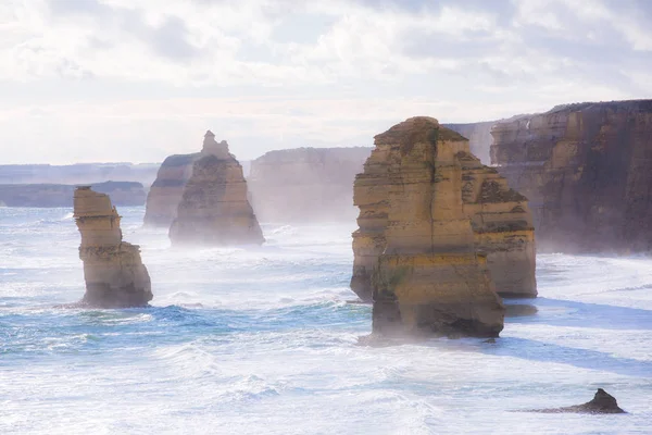 สิบสองอัครสาวก, Great Ocean Road National Park, Victoria, ออสเตรเลีย — ภาพถ่ายสต็อก