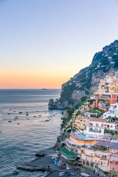 Positano, amalfiküste, kampanien, italien — Stockfoto