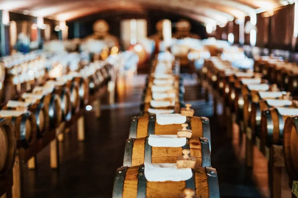 Traditional balsamic vinegar barrels in Modena, Emilia Romagna, Italy
