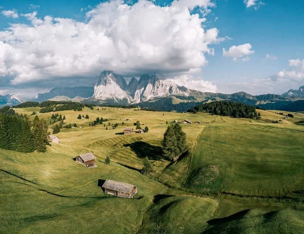 Seiser Alm, Alpe di Siusi berg op de Italiaanse Dolomieten — Stockfoto