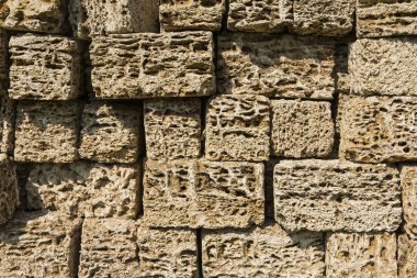 Duvar taş tuğla