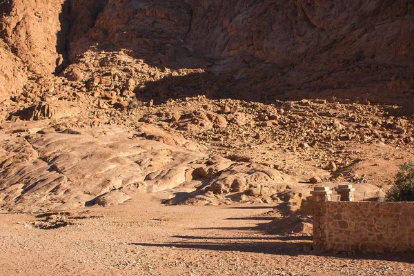 Mount Mozes Sinaï Klooster van St. Catherine — Stockfoto