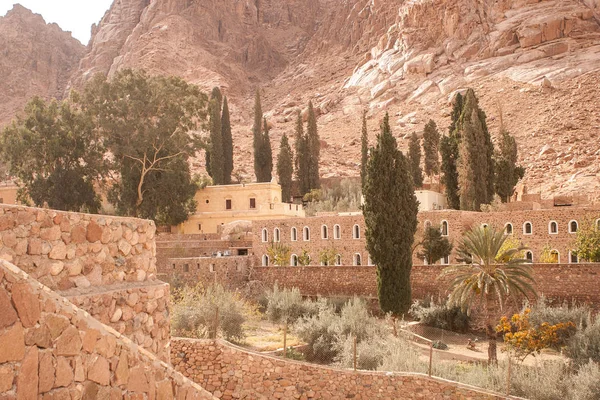 Mont Moïse Sinaï Monastère de Sainte Catherine — Photo