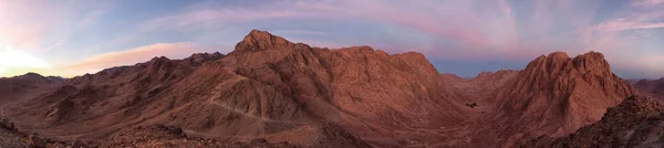 Panorama Mount Moses Sinai — Stockfoto