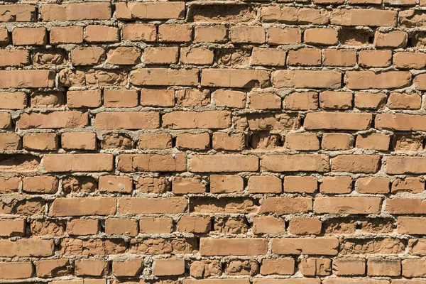 Wall Bricks Orange — Stock Photo, Image