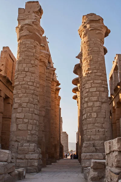 Karnaki Templom Templom Romjai — Stock Fotó