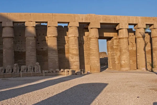 Karnak Templet Ruinerna Templet — Stockfoto