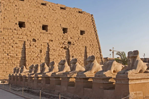 Karnak Tempel Die Ruinen Des Tempels — Stockfoto