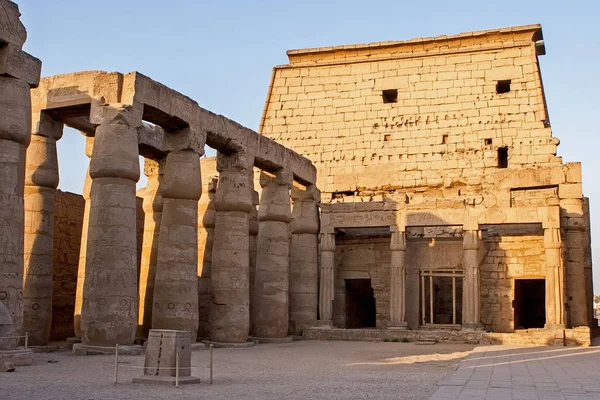 Luxor Tempel Die Ruinen Des Tempels — Stockfoto