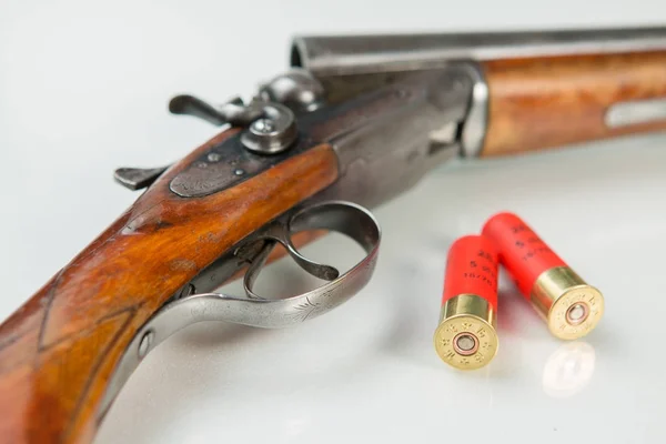 Shotgun Hunting Cartridges Hunting Ammunition — Stock Photo, Image