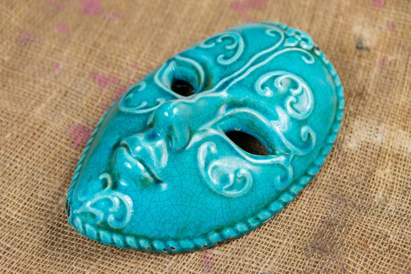 Masque Vénitien Souvenir Céramique — Photo