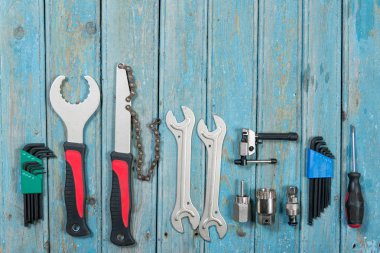 Bisiklet Araç, Gereç kutuları hizmet kümesi