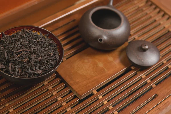 Chinese tea ceremony, Puer tea in assortment