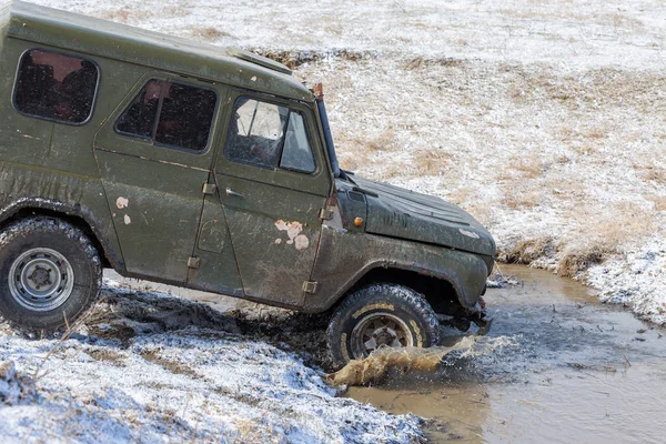 Car Crash Mud — Stock Photo, Image