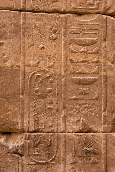 Karnak Templom Ősi Romjai Luxorban Théba Egyiptomban Ókor Legnagyobb Templomkomplexuma — Stock Fotó