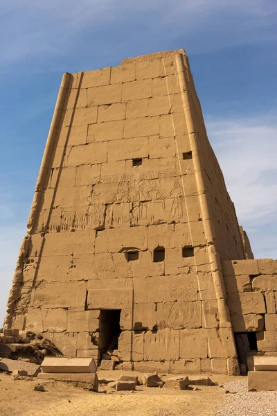 Gamla Ruiner Karnaktemplet Luxor Thebe Egypten Det Största Forntida Tempelkomplexet — Stockfoto