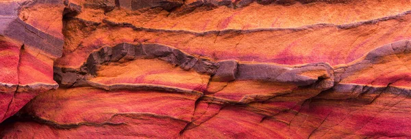 Cañón Color Una Formación Rocosa Sur Sinaí Egipto Península Rocas — Foto de Stock