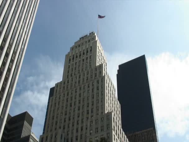 New york skyscrapers — Stock Video