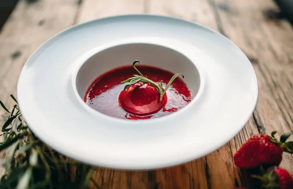 Çilek berry sorbe ile krem