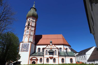 Bavyera ünlü hac Andechs kilise Manastırı