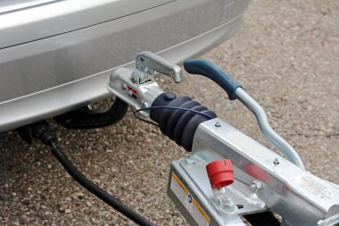 Trailer hitch römork bir araba ile