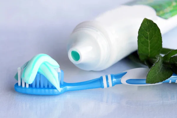 Good Tooth Cleaning Important Healthy Teeth — Stock Photo, Image