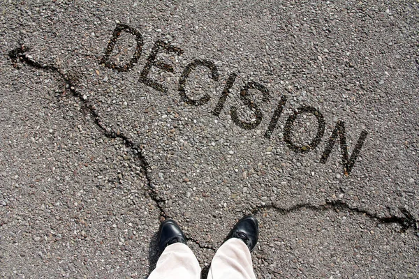 The decision where to go. Every human being can determine his or her future