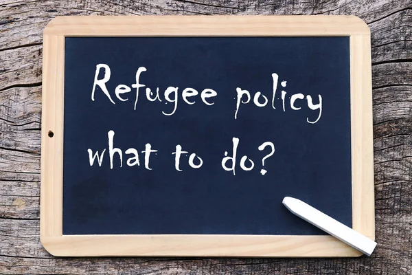 How should refugee policy continue?