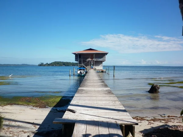 Isla Carenero Panamá — Foto de Stock