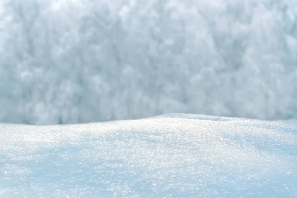 Winter Hintergrund mit Schneeverwehungen — Stockfoto