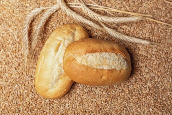 Información sobre alimentos con granos de trigo —  Fotos de Stock