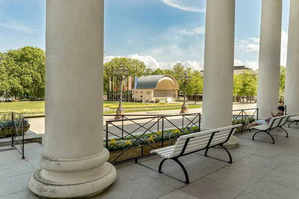 Kurhausgebäude Baden Baden Deutschland Europa — Stockfoto