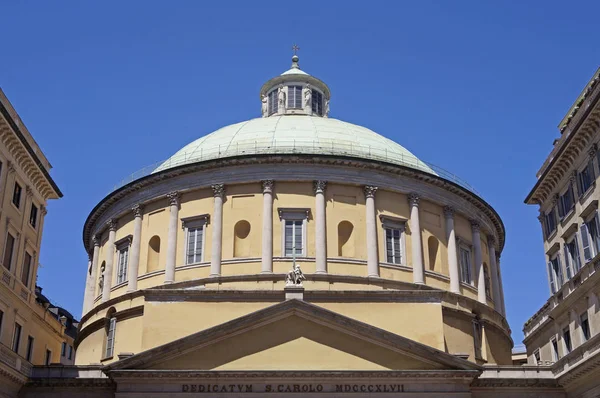 San carlo al corso kerk, Milaan, Italië — Stockfoto