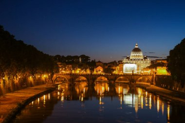 Roma friver Tiber görünümü uyku
