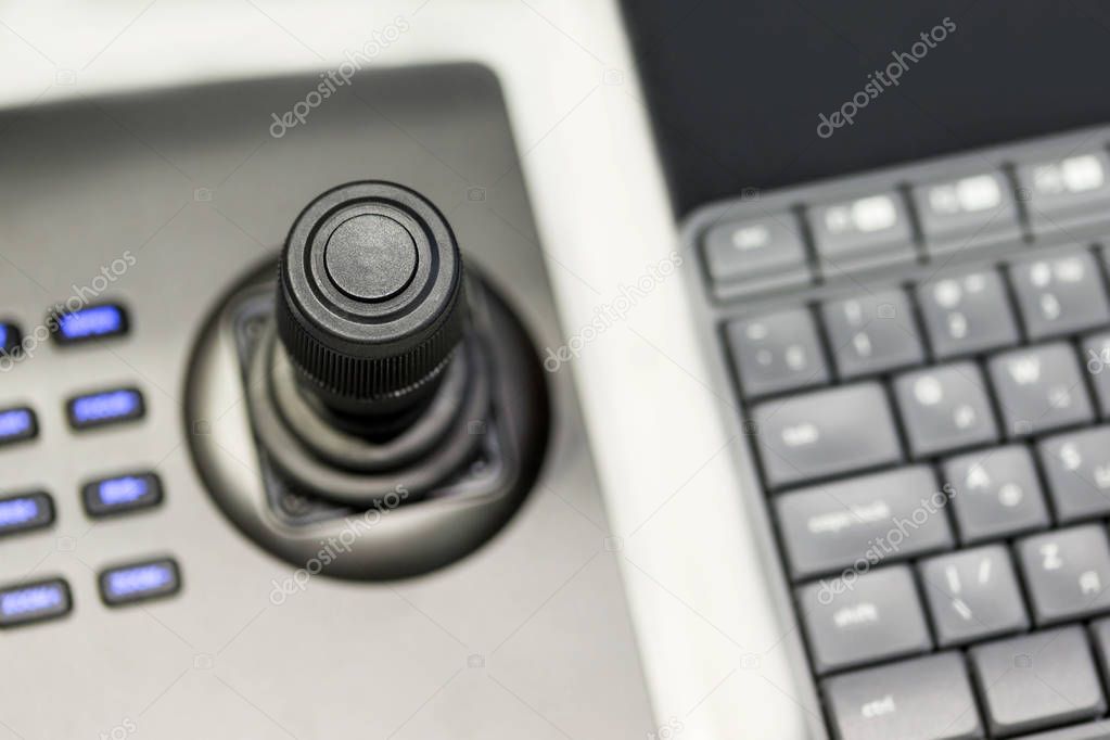 Panel de control CCTV. Panel de navegación de cámaras de vigilancia ...