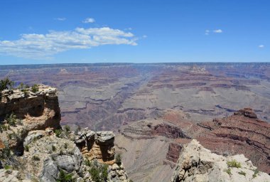 Bir görünümünü büyük Kanyon Arizona ABD'de büyük Kanyon Milli Parkı