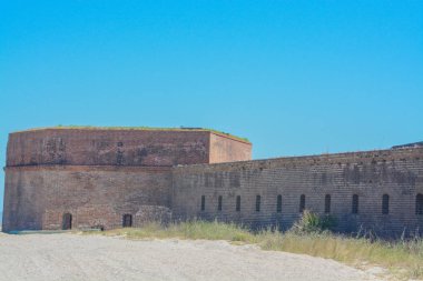 Fort Clinch State Park at Fernandina Beach on Amelia Island, Nassau County, Florida USA clipart