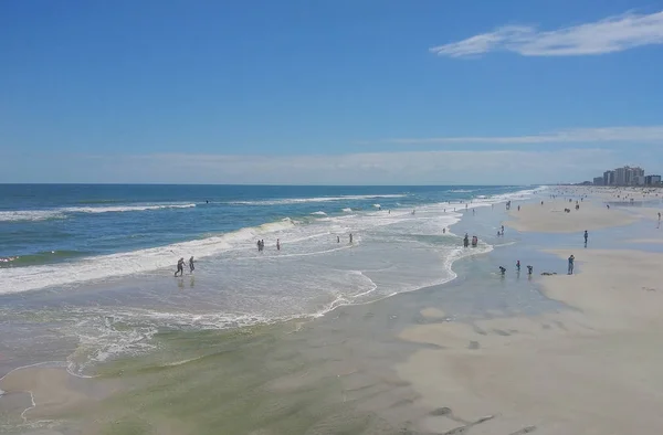 Jacksonville Beach Oceano Atlântico Jacksonville Beach Duval County Flórida Eua — Fotografia de Stock